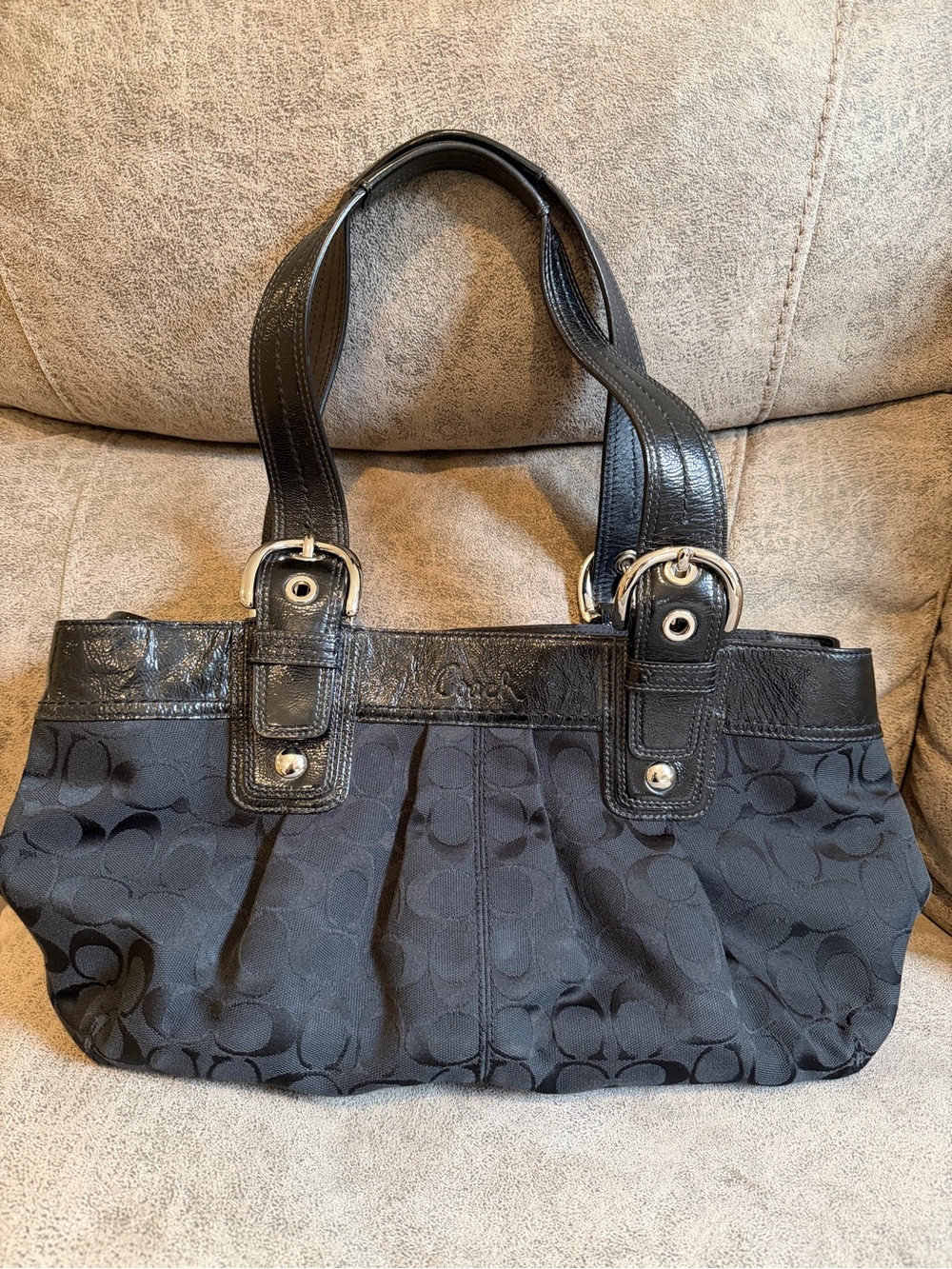 Coach Soho Pleated Shoulder Bag